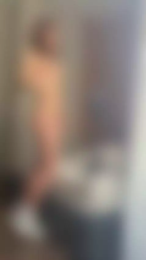 Jerking off a trans cock after a sweaty workout..👟 by thenlea