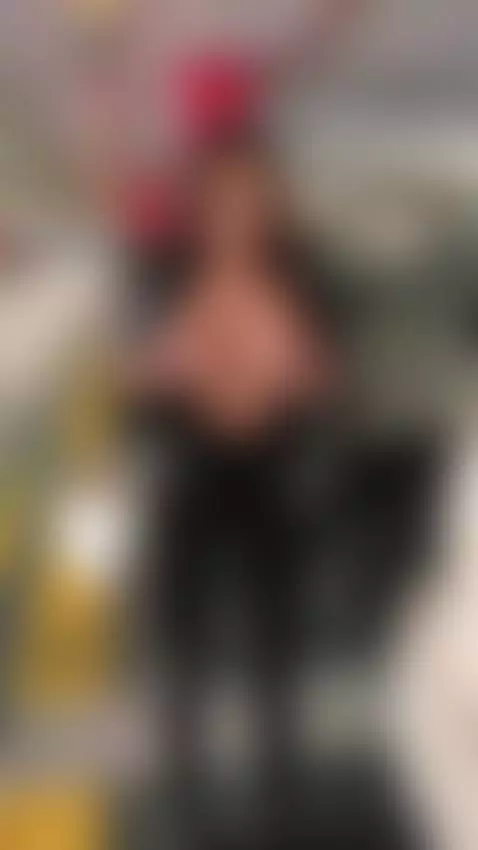 Tits rule everything 🍒 Wanna fuck in the parking lot? by starmikimars