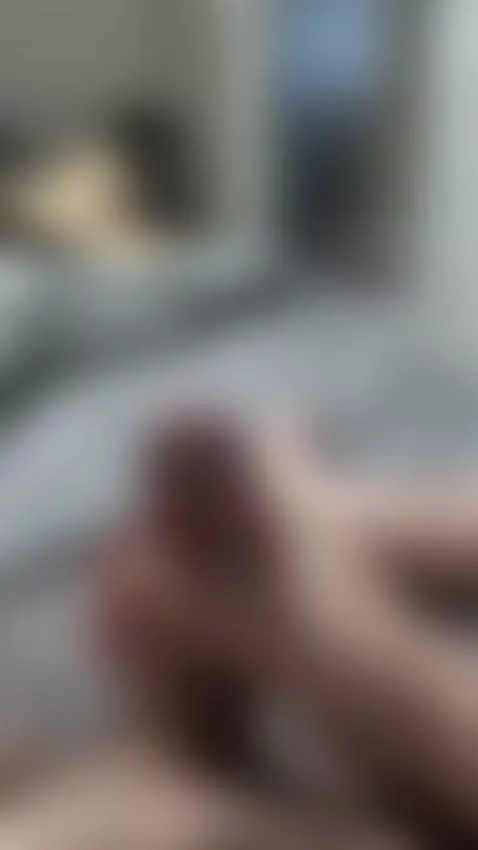 stroking my foreskin cock by brit4skin