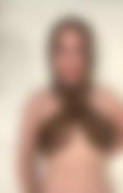 18+ Sexy nude tits under leopard scarf tease. by saidanight