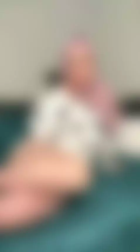 18+ Hijabi with nude tits, spread legs, sexy thong tease. by saidanight