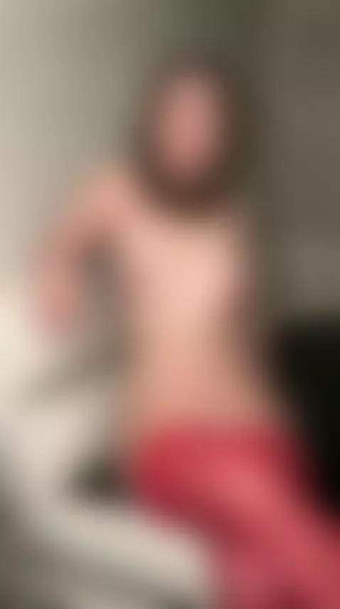 18+ Hijabi nude with perky tits & sexy red stockings. by saidanight