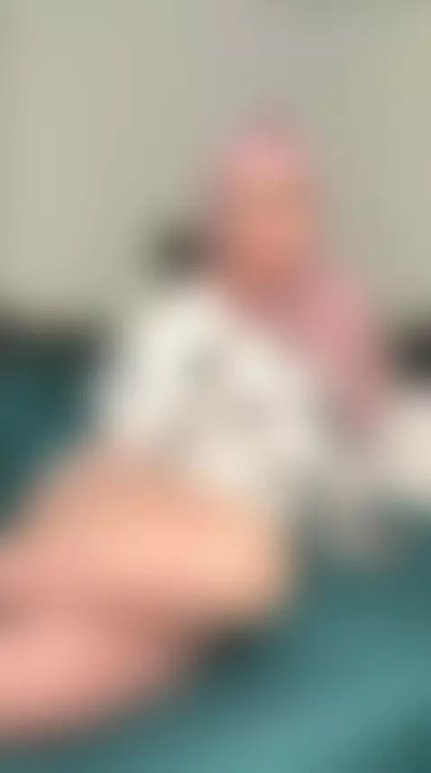 18+ Hijabi nude tits and wet thong tease. by saidanight