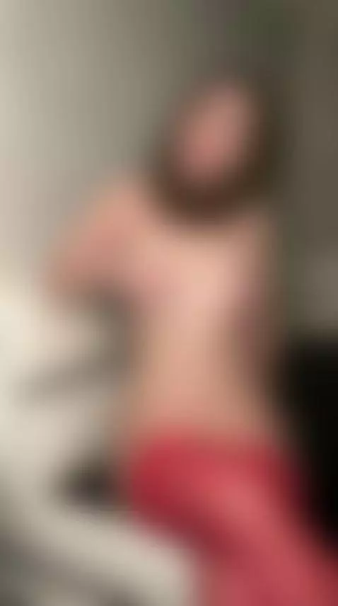 18+ Hijabi nude with perky tits & red stockings. by saidanight