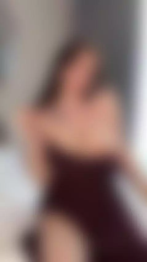 Busty brunette sheds her dark dress to bare her huge natural... by emmyelfie