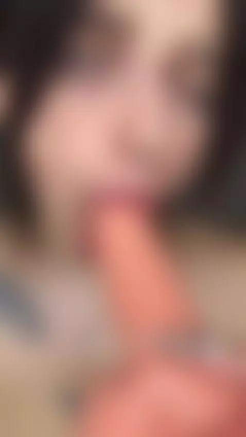 Deep throating a realistic dildo with a pierced tongue. Only... by emmyelfie