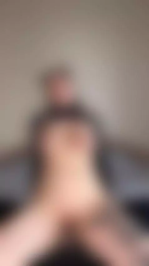 Full soft tits out while a clear toy stays deep under the bo... by emmyelfie