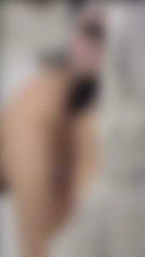 Anal sex with a large black dildo by lillahts