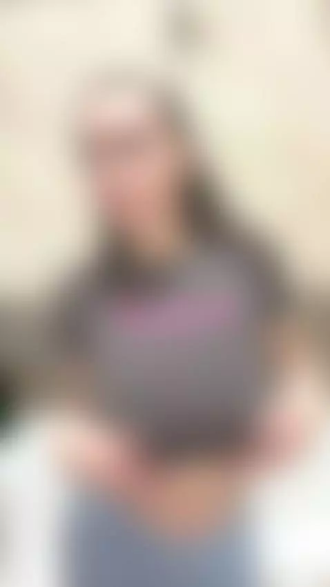 18+ Sexy pierced tits exposed in tight crop top tease. by innocentbuta