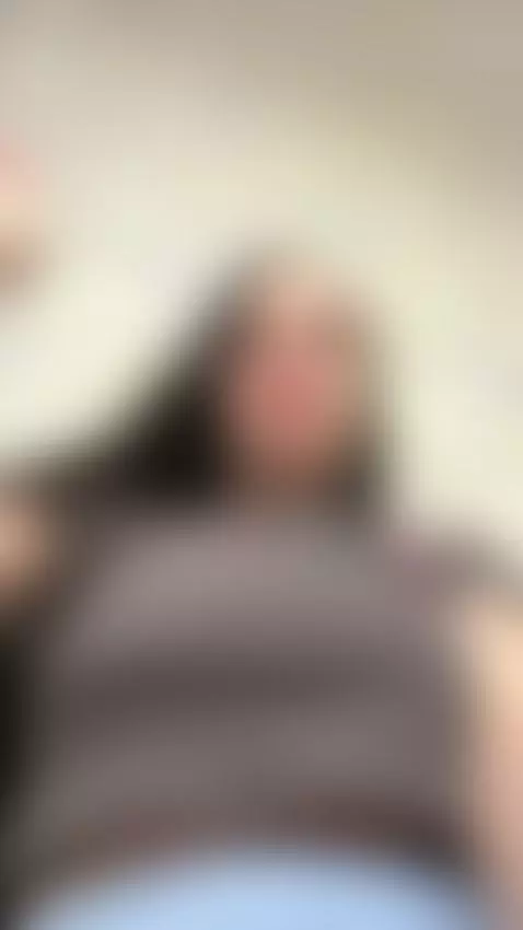 18+ Sexy brunette flashing perky tits. by innocentbuta