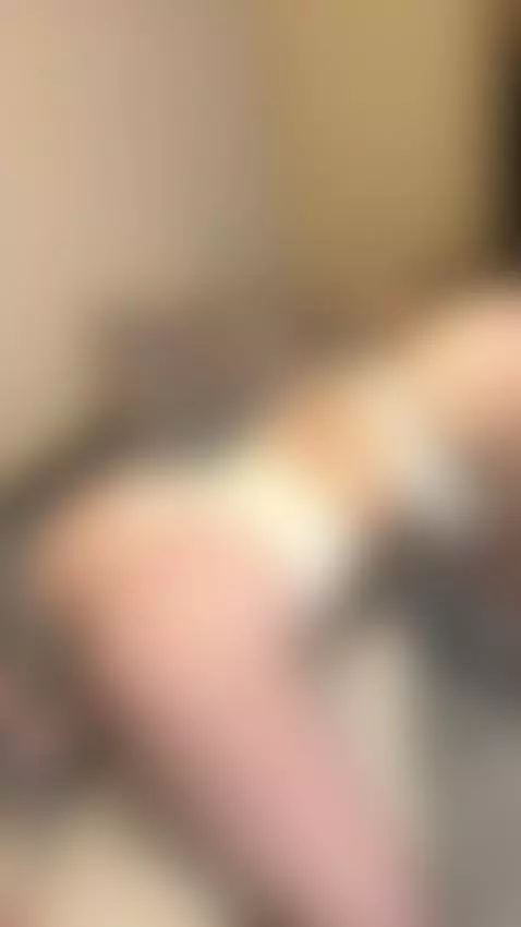 18+ Sexy tattooed vixen in white lingerie, juicy ass arched. by innocentbuta