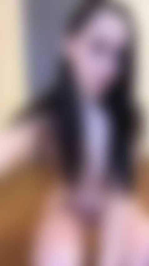 18+ Nude beauty squatting, perky tits and shaved pussy. by innocentbuta