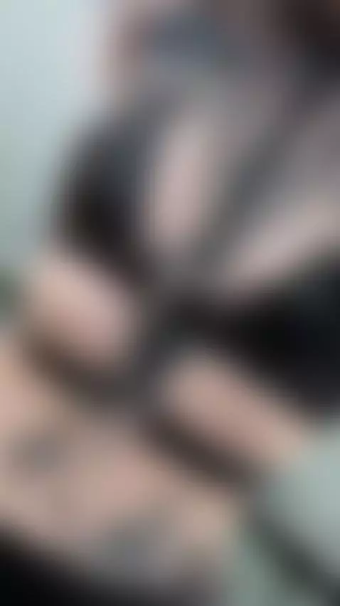 🔥Redhead squeezing her huge tits in blue lingerie 💦 See it o... by blazedbrat
