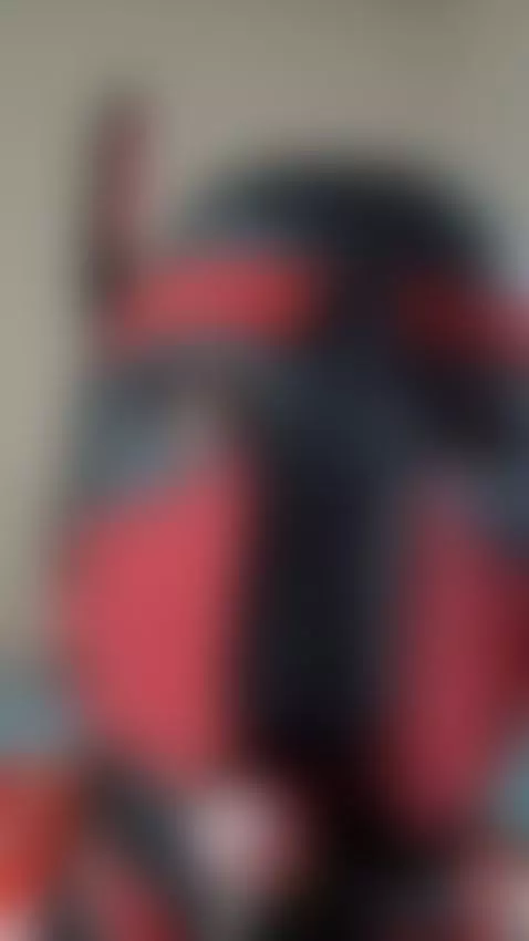 Close up puppy lollipop sucking with lots of tongue, lips an... by k9-goodboy