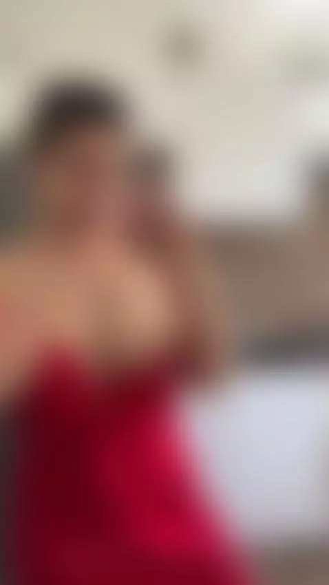 Pulling down my red dress.. big tits out in the kitchen Sub ... by kyliefreya