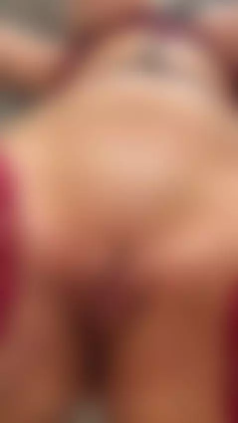 Red lace makes your pussy look so incredibly wet . Sub OF by kyliefreya