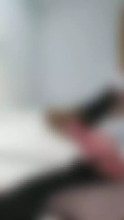 Jerking off my huge cock while wearing fishnet tights by kirameowts