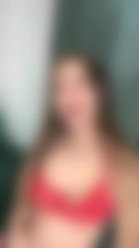 18+ Sheer red bra hugs perky tits, thong teases sexy ass. by esthergrace23