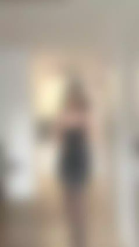 18+ Sexy vixen in tight satin dress, stockings hugging curve... by esthergrace23