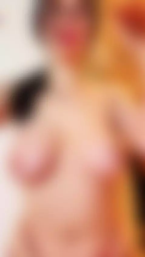 Big natural tits puffy nipples above virgin pink pussy 😈 Sub... by emmafree1