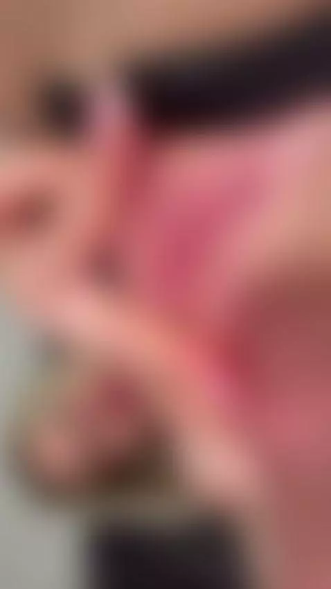 Panties pulled aside for a quick rub by babymoollyy