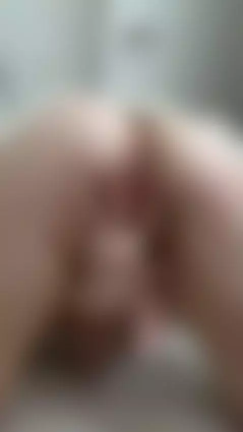 Wet pussy spread wide as she moans loud 💘 by sanderslina