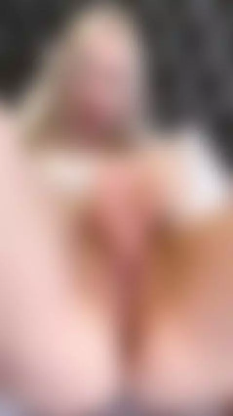 Blonde fingers her pussy slow on the bed 🖤 by sanderslina