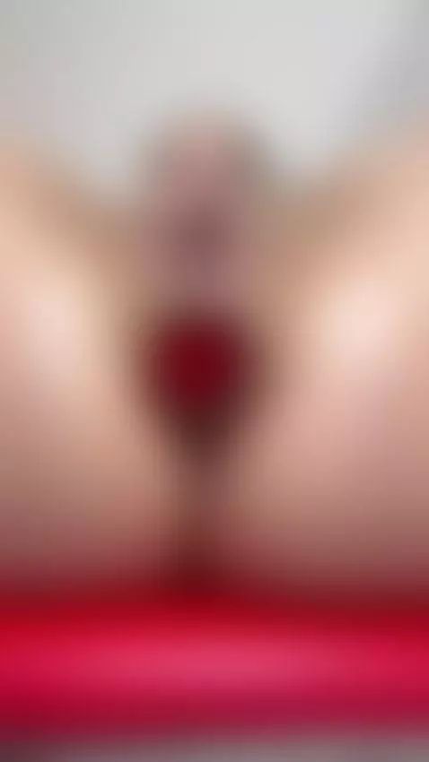 Wet pussy pulsing with red gem inside 😈 by spicyinnna
