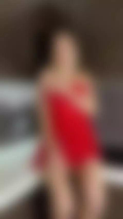 🍒 Young blonde showing cleavage in satin lingerie by callme-hotkris