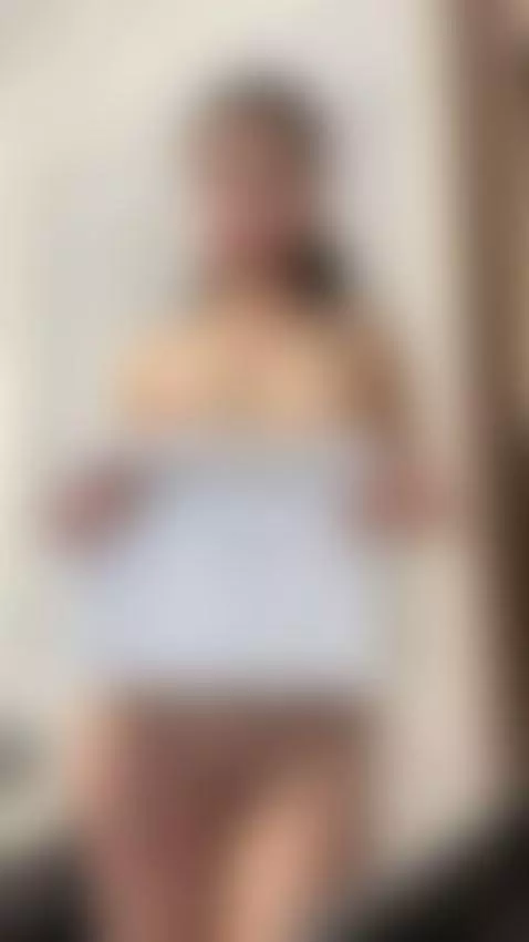 Nude curves on display, wet and ready 👅 by julialikeshine