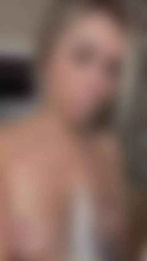 Naked blonde lets creamy milk drip down chest 😈 by emily-lu
