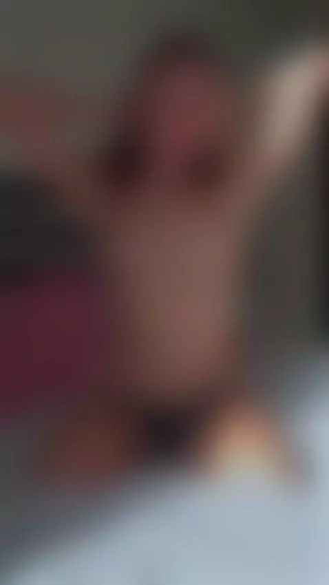 Naked on bed, hands cupping her own tits slow 🤫 by ellynextdoor
