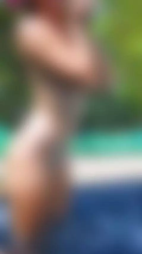 You gonna join me in the pool or just watch? 🥰 by ellynextdoor