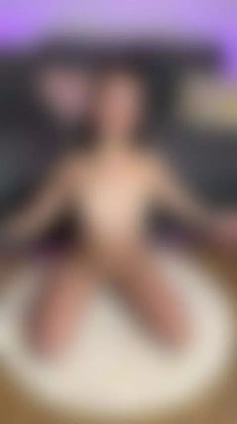 💦Tiny cute brunette trembling hard 😈 See my OF by stassyscorpio