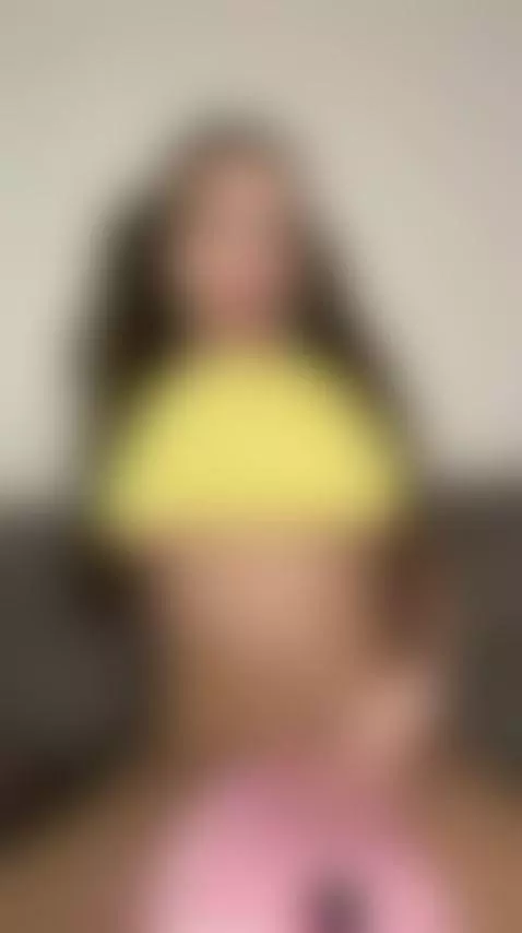 🍒Huge perky tits on a gorgeous long haired brunette 😈 On OF by elinamissss