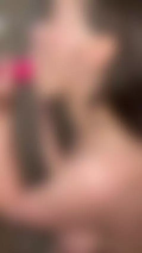 Wet soapy body in the shower while she sucks on a bright pin... by elinamissss