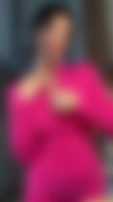 Big tits spill out as she tugs her pink top down slow 😋 by yoonacake
