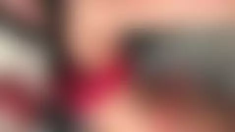 18+ Snake tat ass & juicy tits in red lace thong by mikaadoll