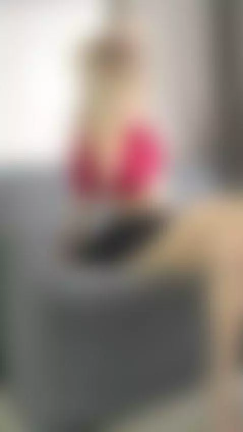 18+ Blonde teasing perky tits and tight ass by quincysin1