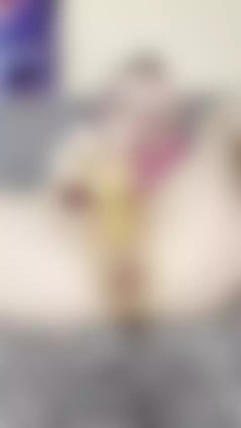 Blonde girl fucks herself hard with toy by sofichan