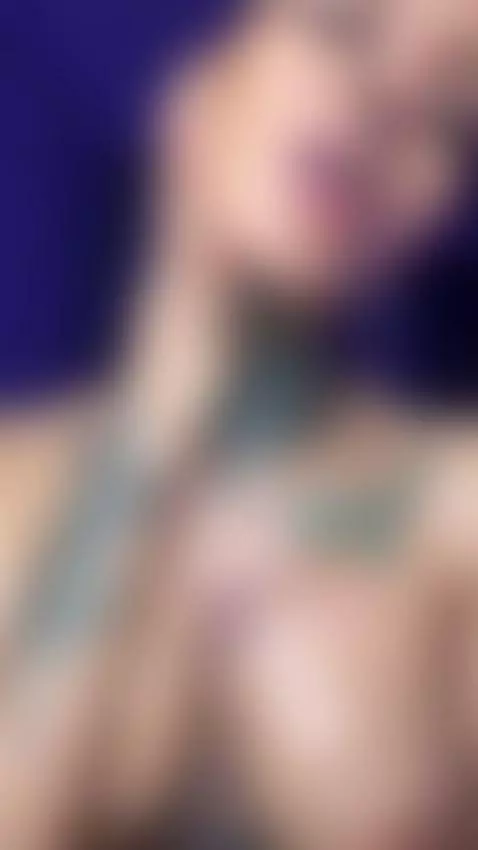 Tattooed girl strokes her slick wet tits 💗 by maryinchains
