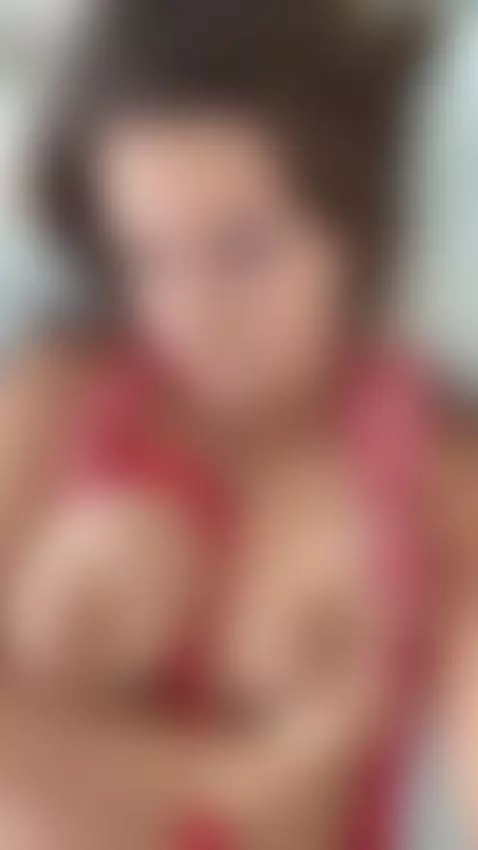 Big tits spilling out as she teases by katerina-23