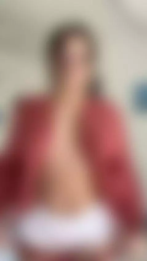 Big tits spill out as she unties top 👅 by katerina-23