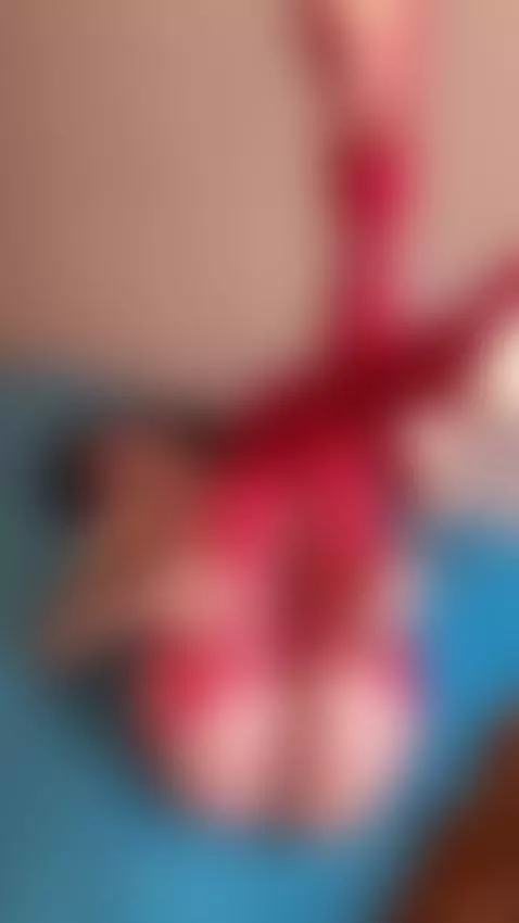 Thick thighs spread wide, fingers teasing wet pussy 🤫 by laysslet