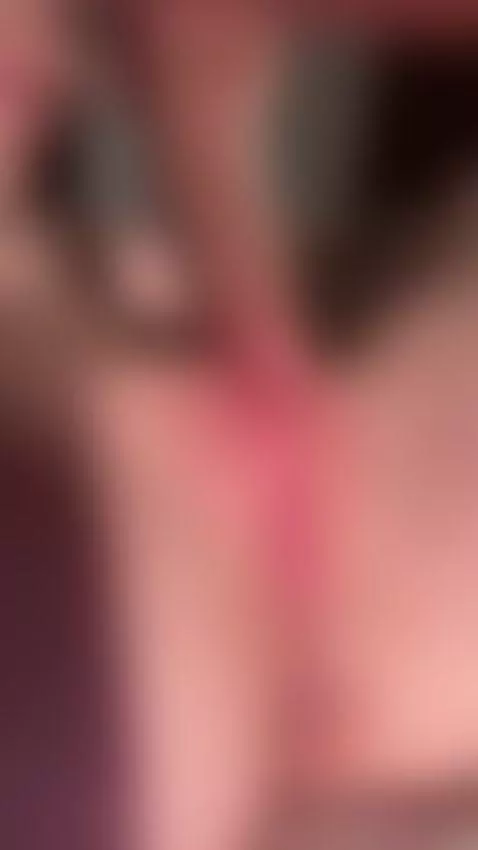 Brunette fucks her shaved wet pussy with a thick brown dildo... by solazola1