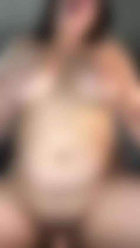 Beautiful full-figured woman with huge tits riding her dildo... by velvetvices