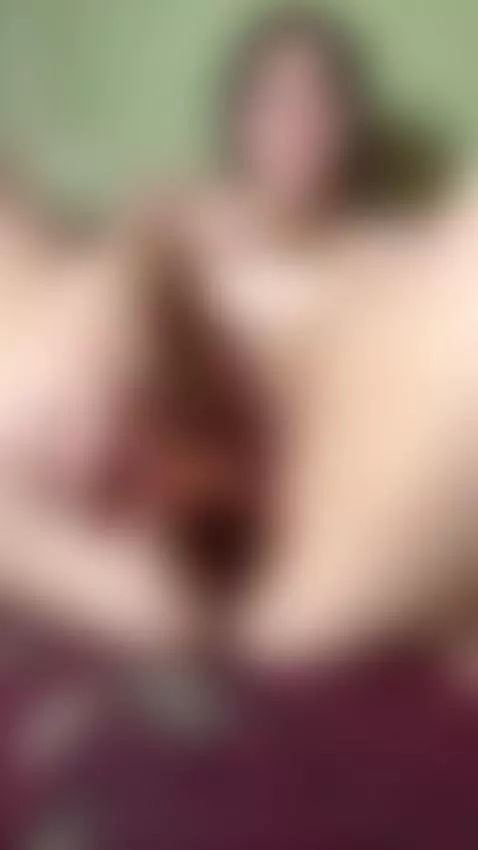BBW girl with natural breasts spreading her legs fot you. Wa... by velvetvices