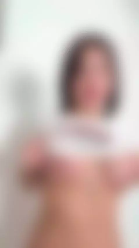 I love feeling your cock getting hard between my tits by camicoelho