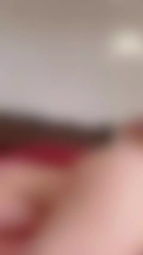 😏 Horny redhead playing with her boobs 💦 by redolivia