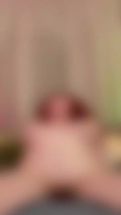 ❤️‍🔥 Big juicy ginger tits right in your face 😍 by redolivia